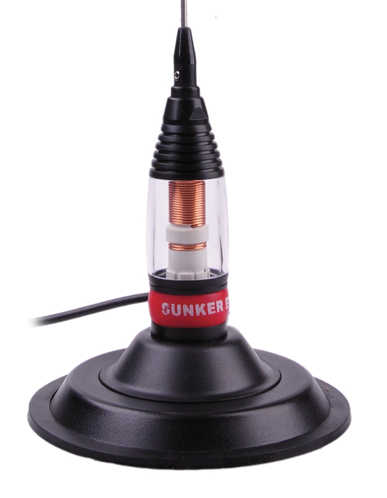 Sunker Elite CB116 CB антена с магнит, стъклена бобина