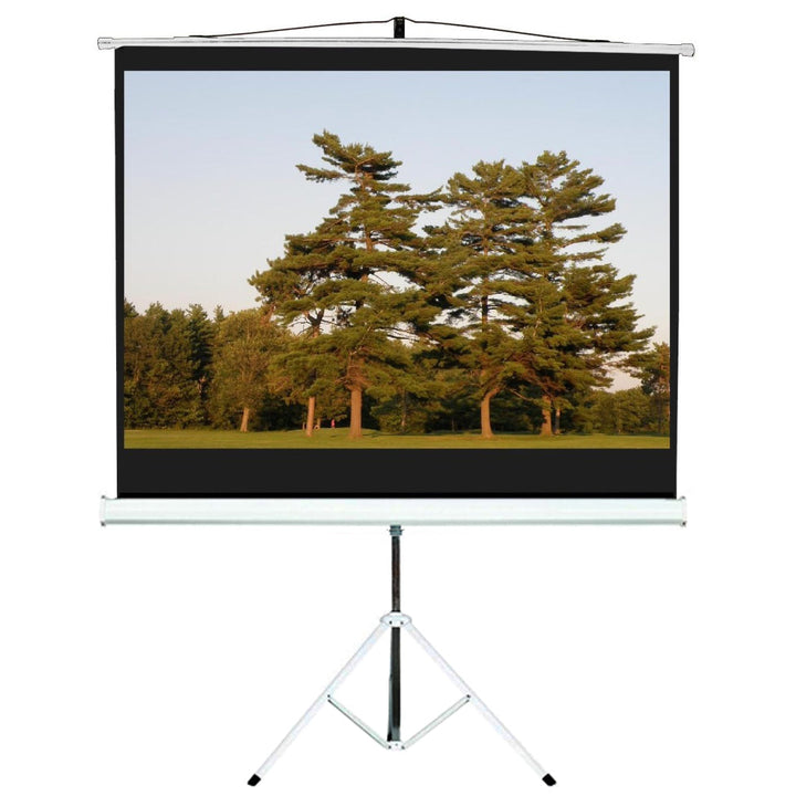 Проекционен екран Maclean MC-536 на стойка, 72", 4:3, 145x110