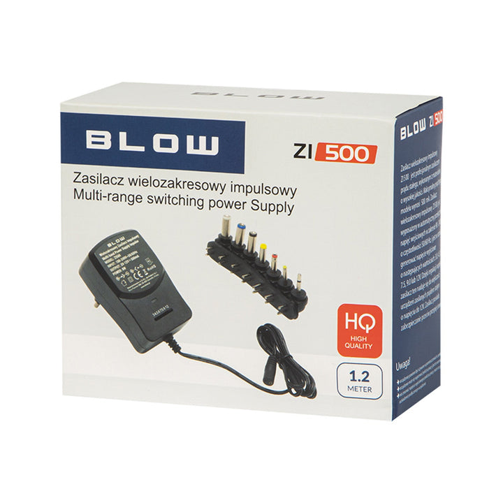 Blow ZI500 5264# универсално регулируемо захранване, 3–12 V, 500 mA