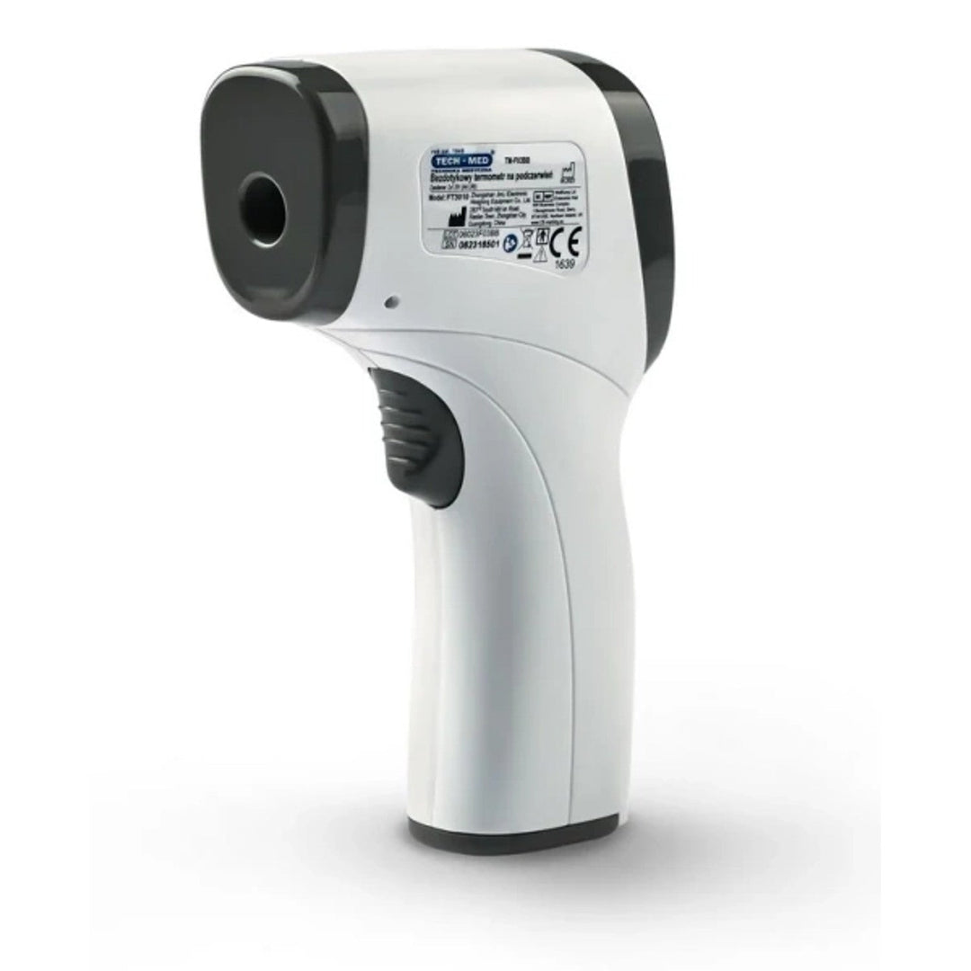 Безконтактен термометър Tech-Med, LCD дисплей, памет за 32 резултата, TM-F03BB