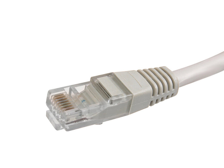 UTP LAN CAT6 мрежов кабел, завършващ с RJ45 конектори, сив - 2 м