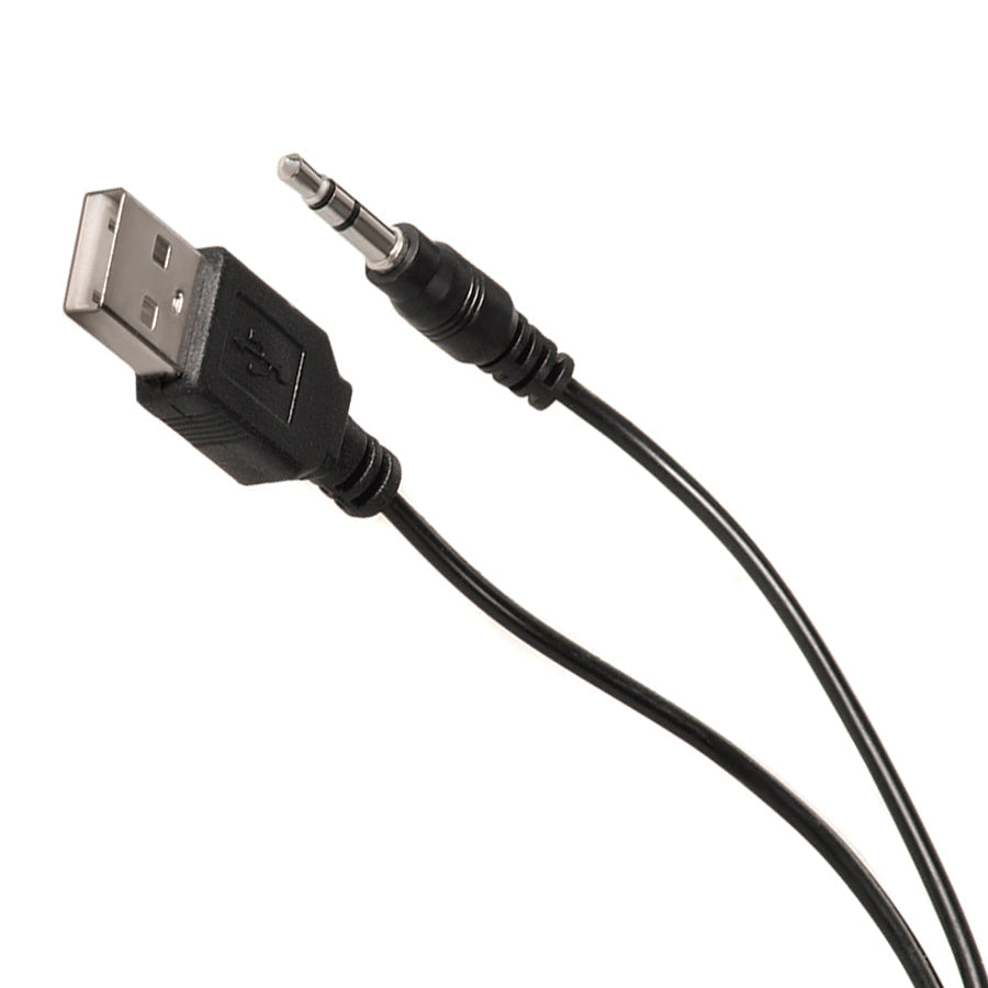 6W USB сребристо-черни компютърни високоговорители Audiocore AC870 B