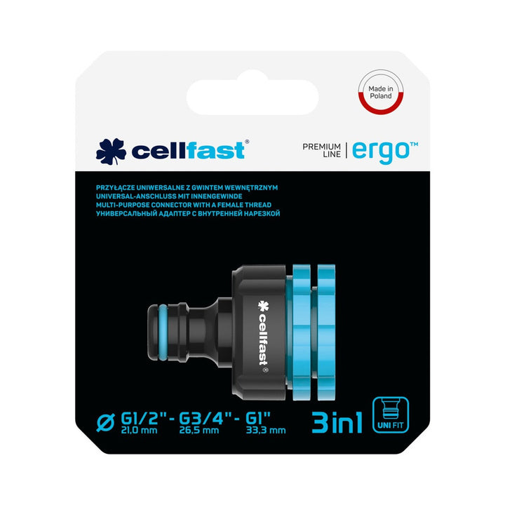 Универсален съединител Cellfast Ergo с вътрешна резба