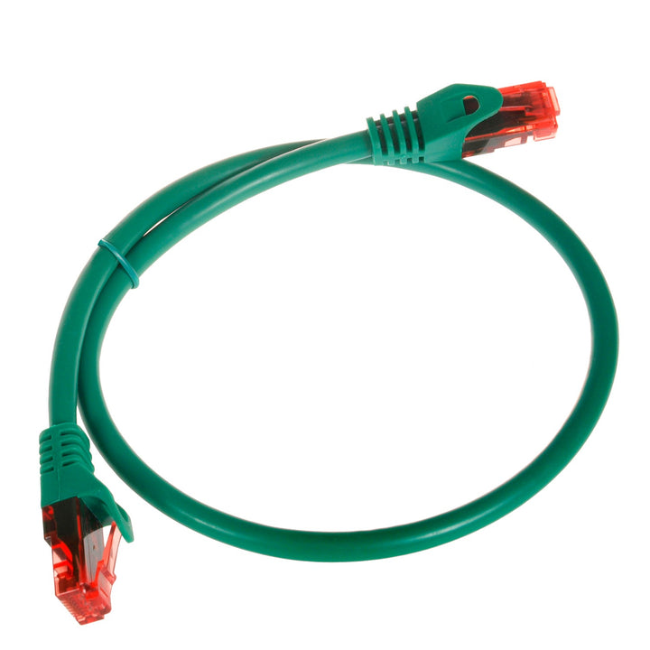 LAN мрежов кабел, Ethernet RJ45 UTP Cat6, 0,5 м, Maclean MCTV-300 G