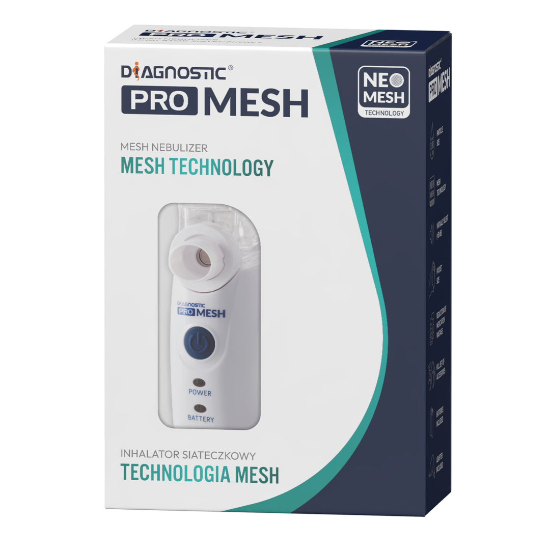 Инхалатор с мрежа Diagnostic Pro Mesh – комплект от 2 маски и калъф
