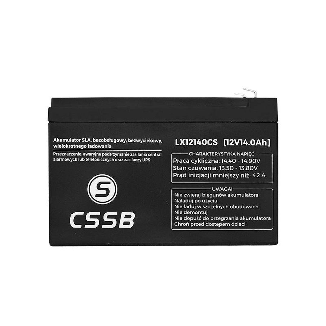 12V 14Ah безподдържаема, херметична гелова батерия LX12140