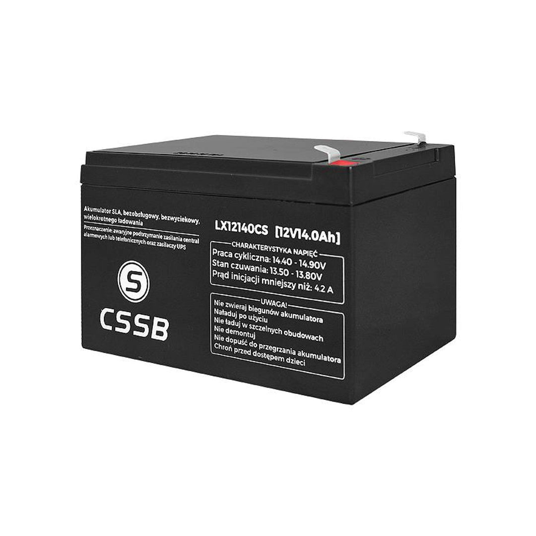 12V 14Ah безподдържаема, херметична гелова батерия LX12140