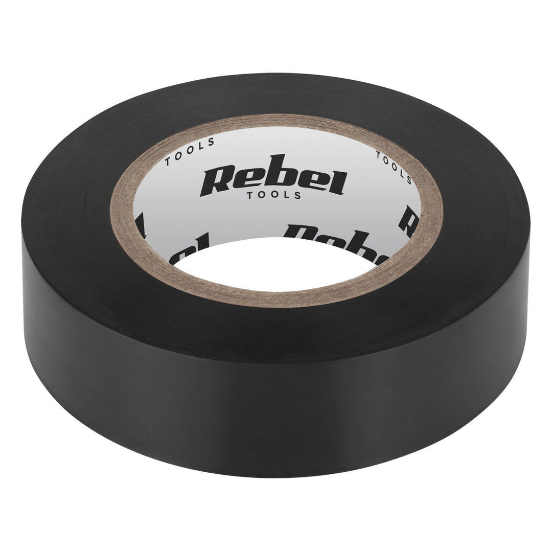 REBEL самозалепваща изолационна лента (0,13 mm x 19 mm x 10 yd) черна