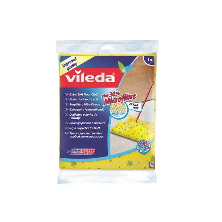 Кърпа за почистване на подове Vileda Odor Stop със сребърни йони и микроактивни влакна
