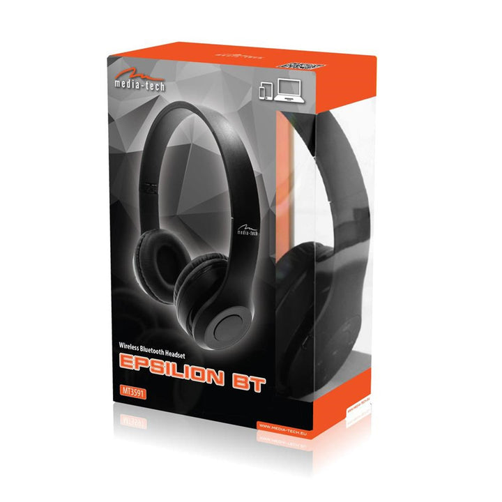 Безжични слушалки Media-Tech, Bluetooth 5.1, FM радио, MT3591