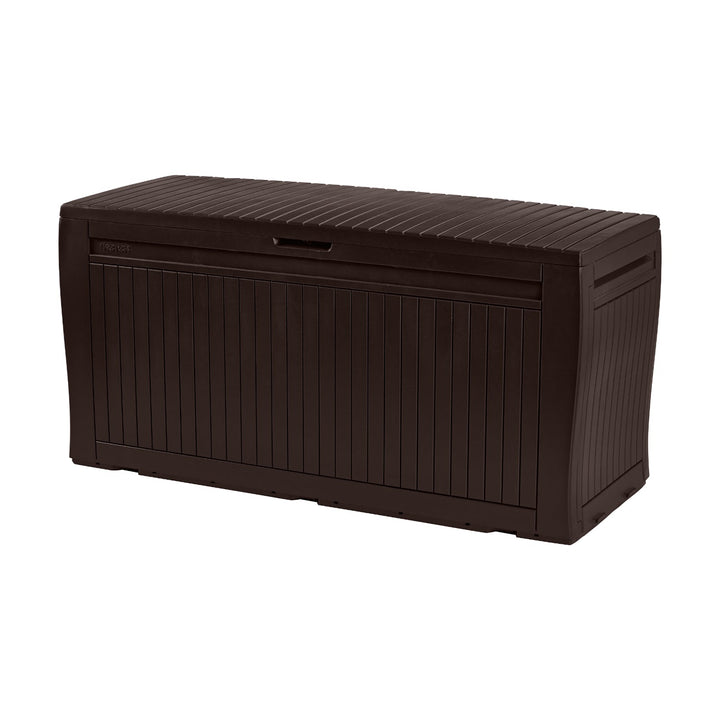 Keter Comfy 270L кафява кутия за съхранение за градина – просторна и издръжлива