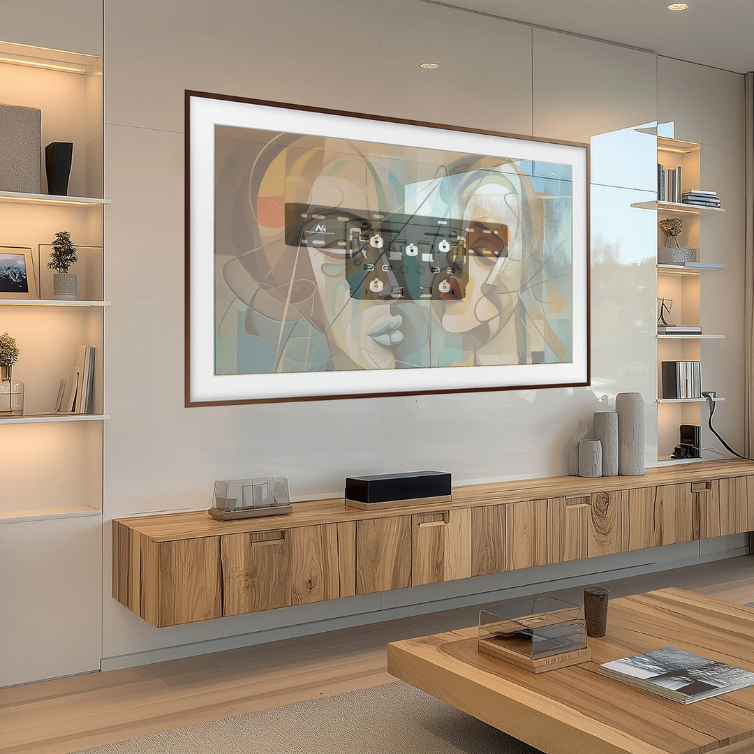 QLED Q7/Q8/Q9/Q7FN/Q9FN 75" телевизионна стойка Maclean MC-837 макс. 50 кг Съвместима с телевизори Samsung QLED