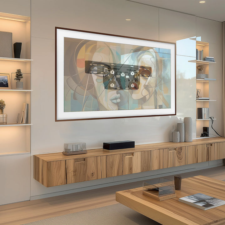 QLED Q7/Q8/Q9/Q7FN/Q9FN 75" телевизионна стойка Maclean MC-837 макс. 50 кг Съвместима с телевизори Samsung QLED