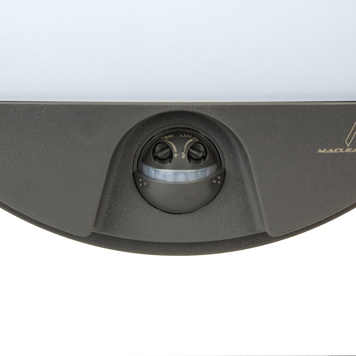 LED лампа с инфрачервен датчик за движение MCE291 GR 1100lm 15W IP54 Maclean Energy, сива