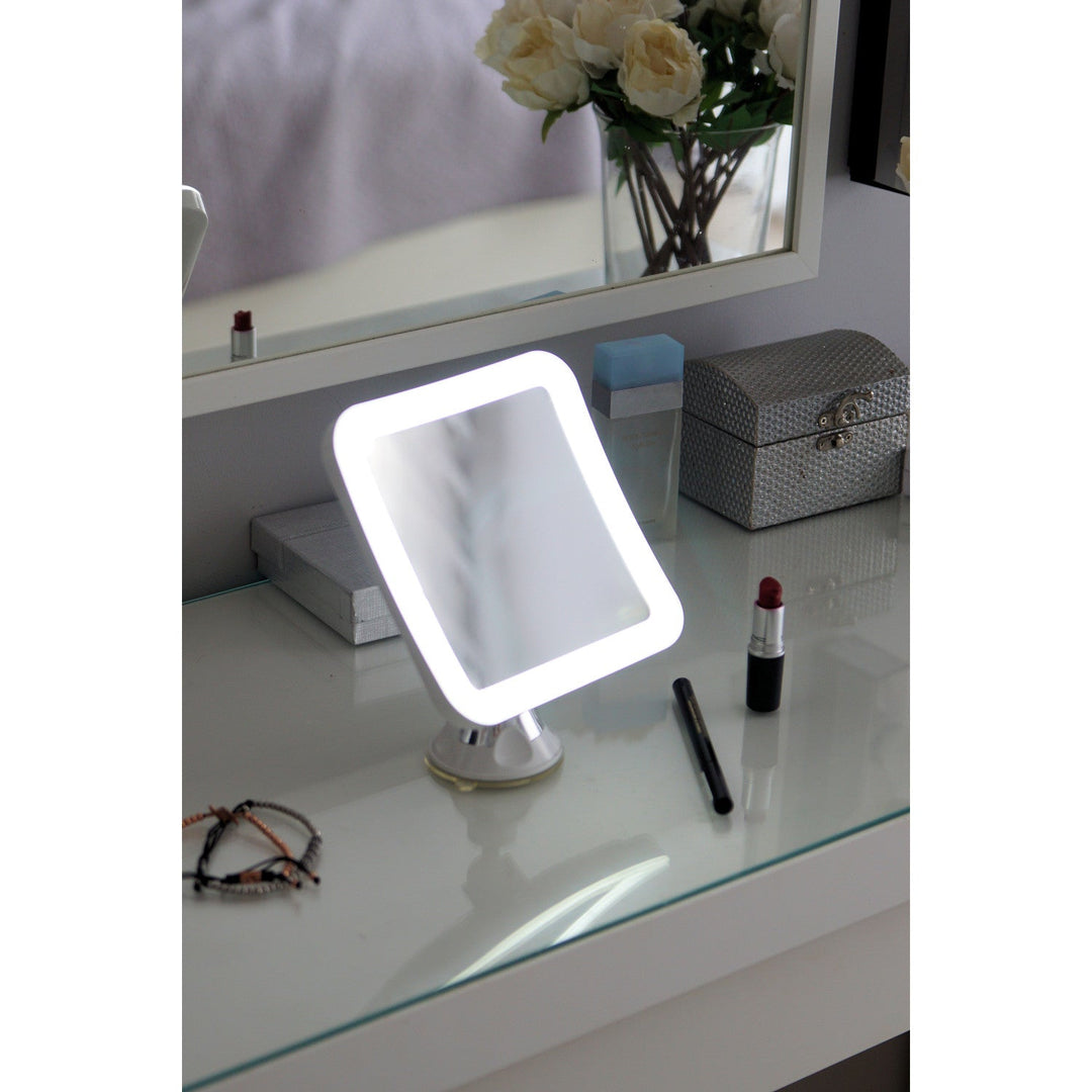 Огледало за баня, въртящо се, с LED подсветка CR 2169