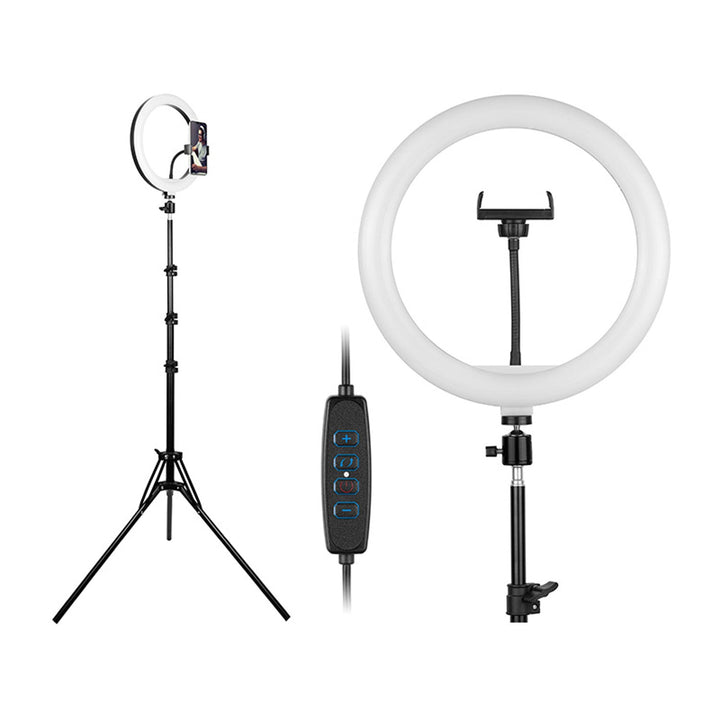 RING 30cm TRACER пръстенна лампа с 210cm статив