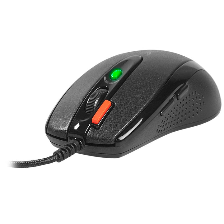 Комплект мишка + подложка за мишка A4Tech, 7 бутона, оптичен сензор, USB, X-Game X-7120