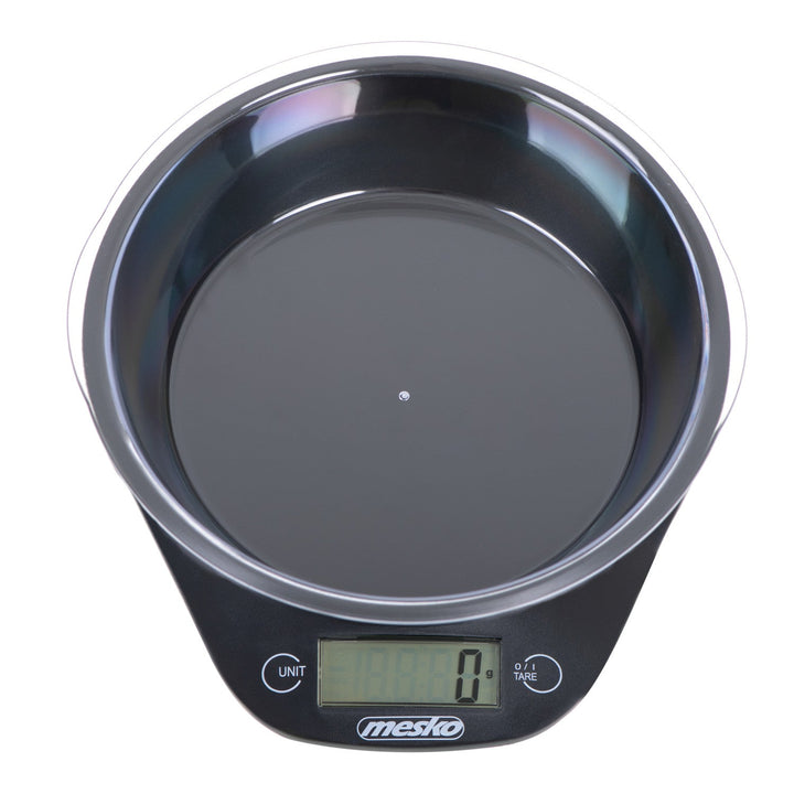 Кухненски кантар Mesko MS 3164 с купа, максимален капацитет 5 кг