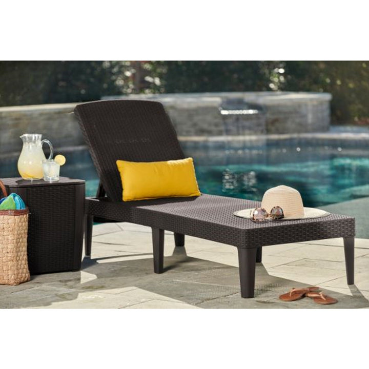 Jaipur Sun Lounger градински шезлонг с регулируема облегалка