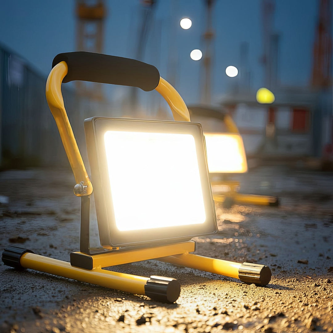 Подов работен статив за LED прожектори с регулируем ъгъл Maclean MCE652