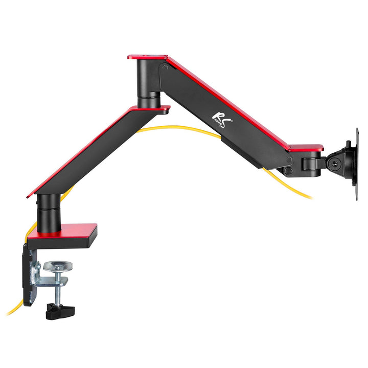 NanoRS LCD монитор за игри, 17-32", 8 кг, VESA 75x75 и 100x100, двойна ръка, RS162