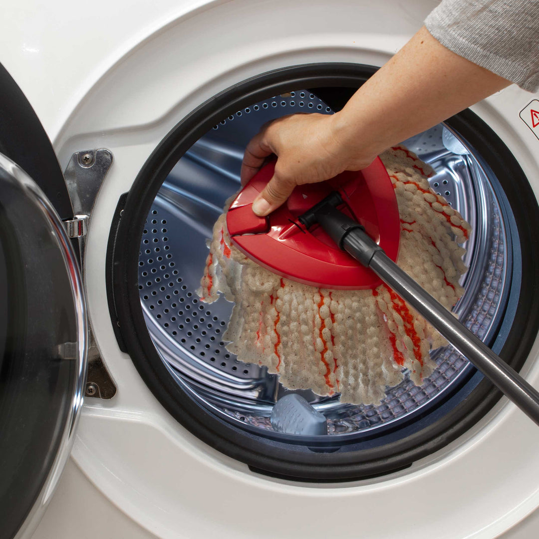 Комплект с въртящ се моп, дръжка и кофа Vileda Turbo Deep Clean