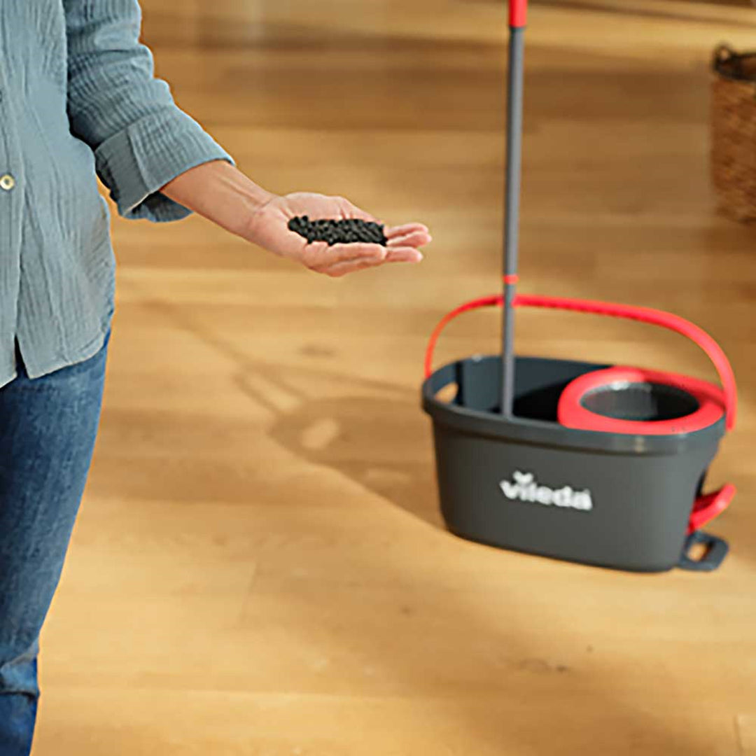 Комплект с въртящ се моп, дръжка и кофа Vileda Turbo Deep Clean