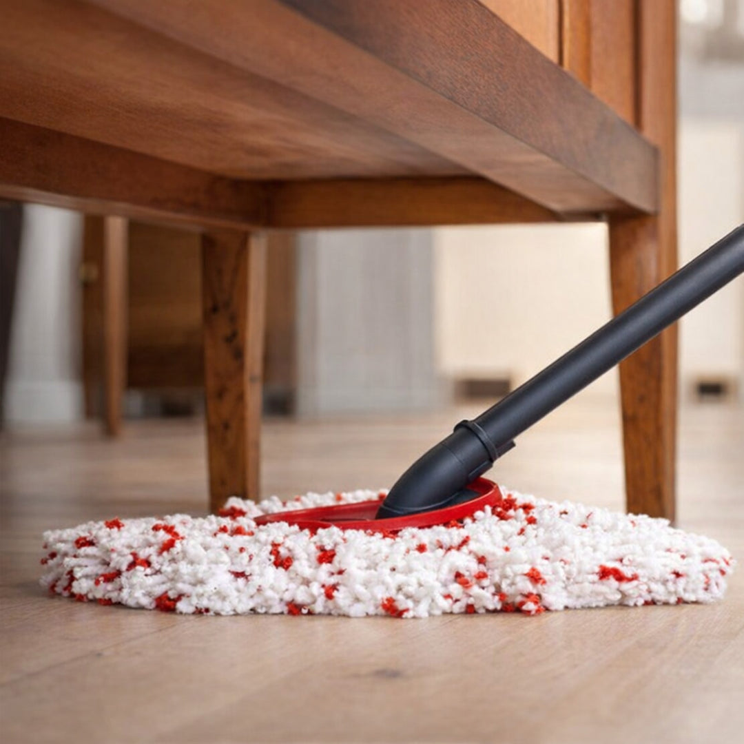 Комплект с въртящ се моп, дръжка и кофа Vileda Turbo Deep Clean
