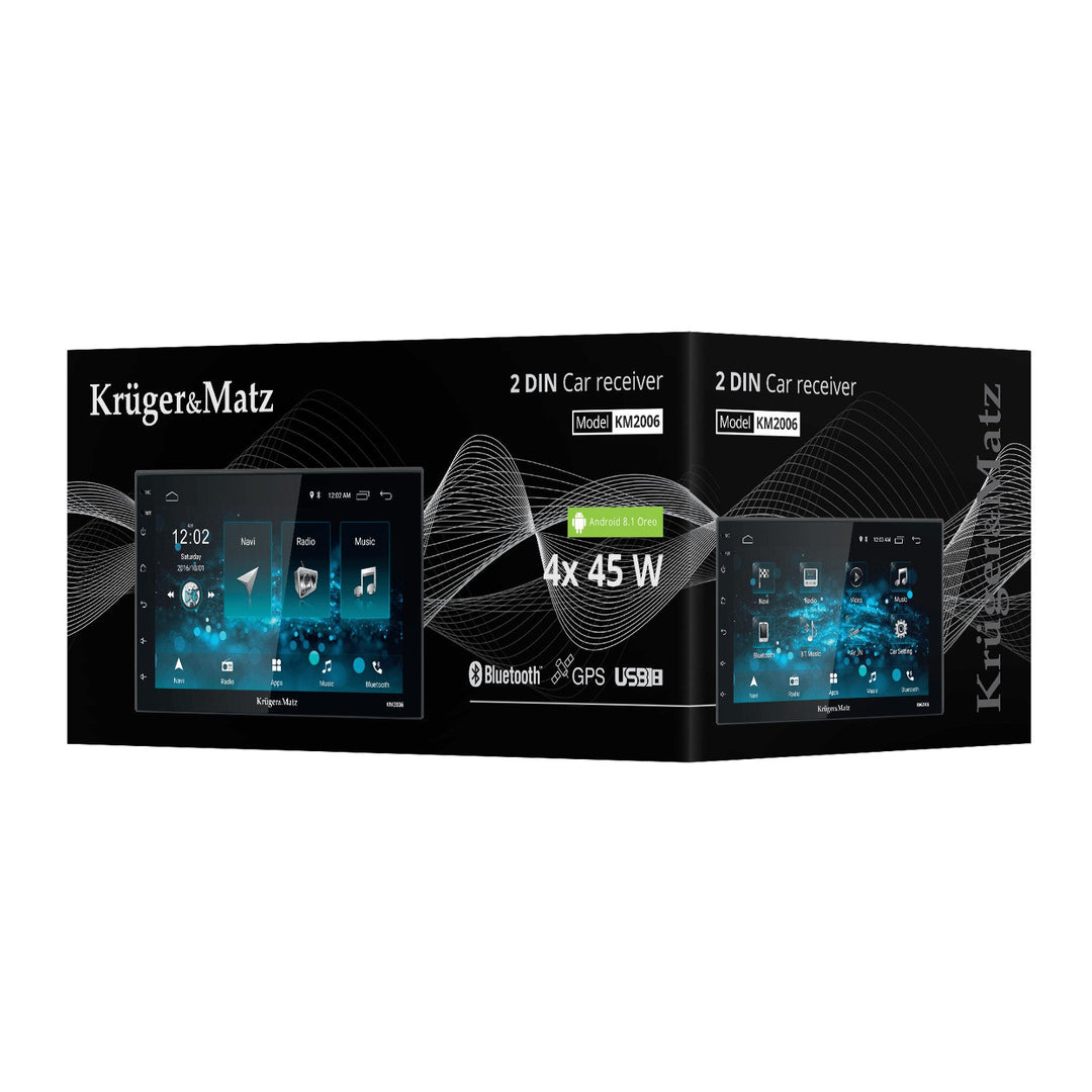 Автомобилно радио Kruger&Matz KM2006 с 7-инчов екран, система Android 10