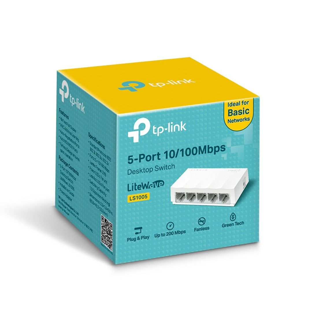 LS1005 5-портови TP-Link 10/100 Mbps комутатор