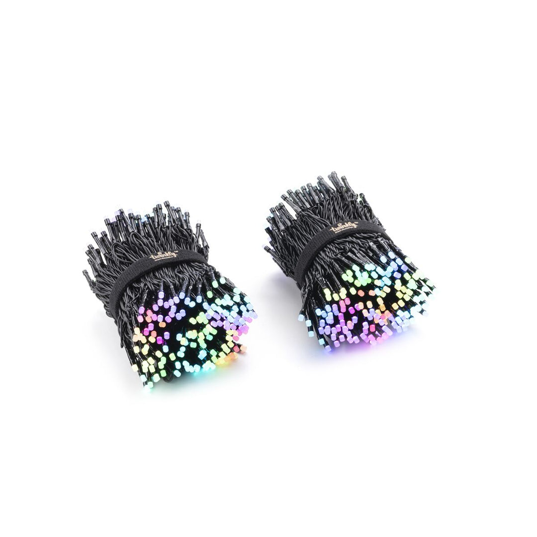 Twinkly Strings 600LED RGB 48m интелигентни коледни лампички за елха
