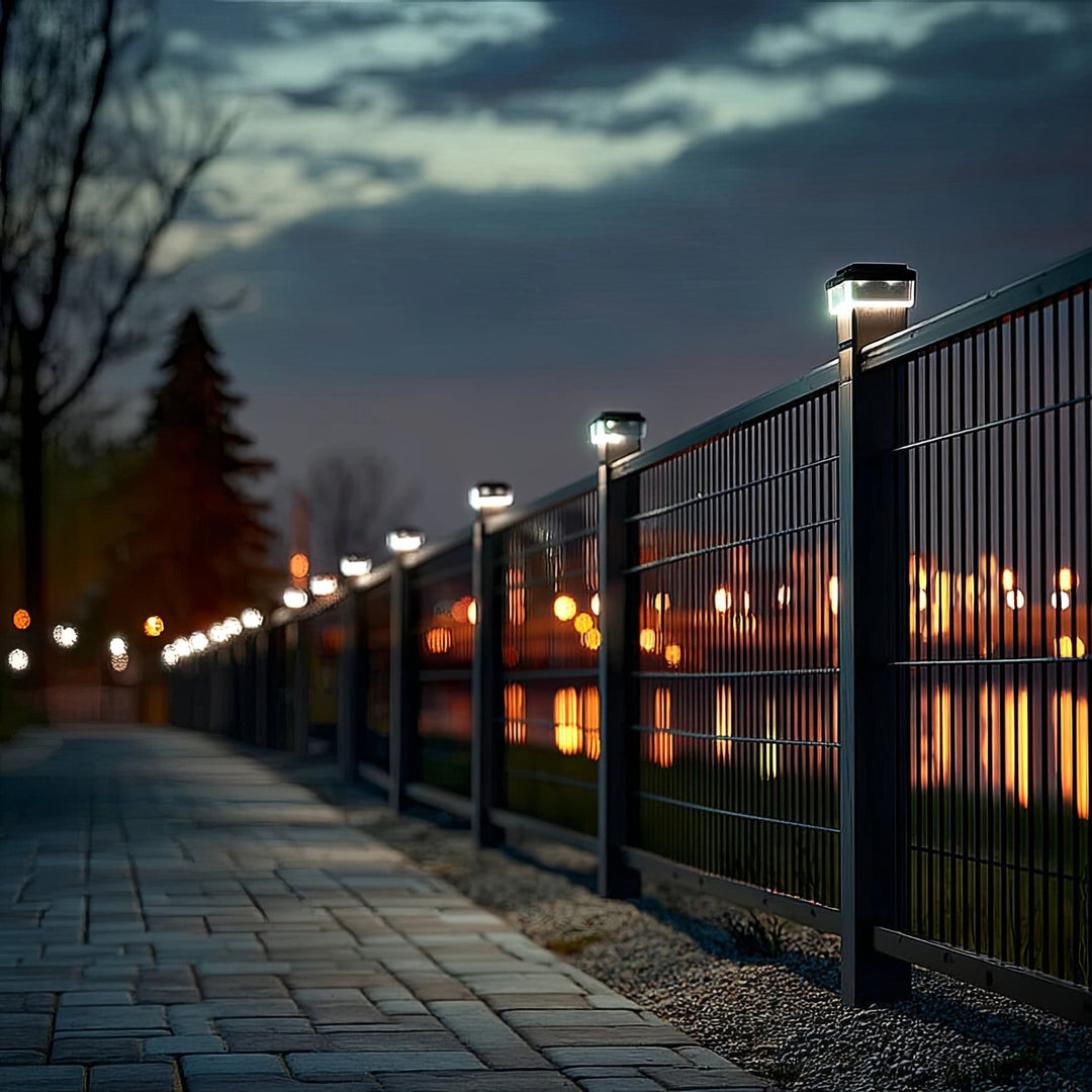Слънчева лампа за LED стълб 100*100 Greenblue GB128 - покрив тип плик