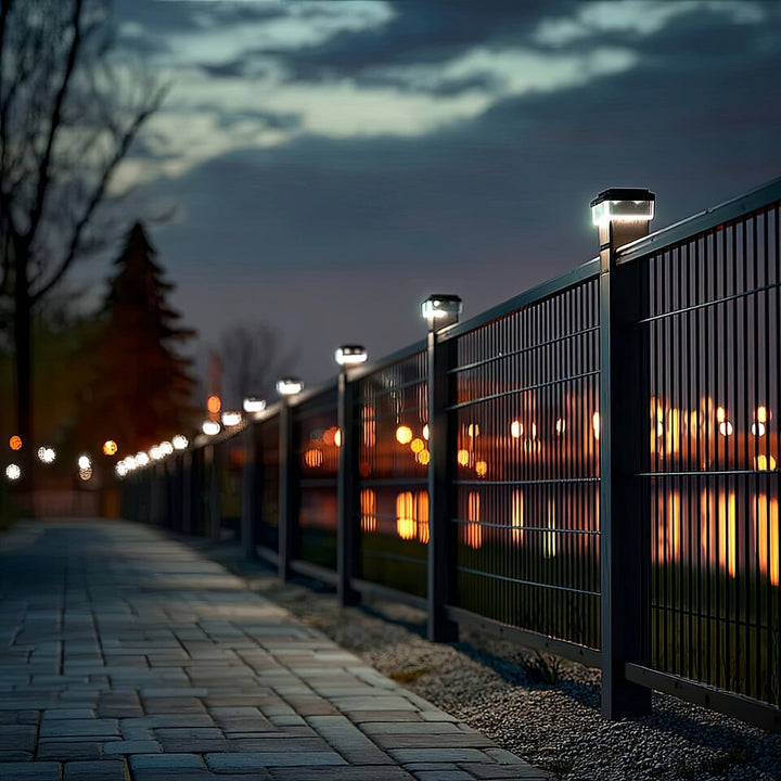 Слънчева лампа за LED стълб 100*100 Greenblue GB128 - покрив тип плик