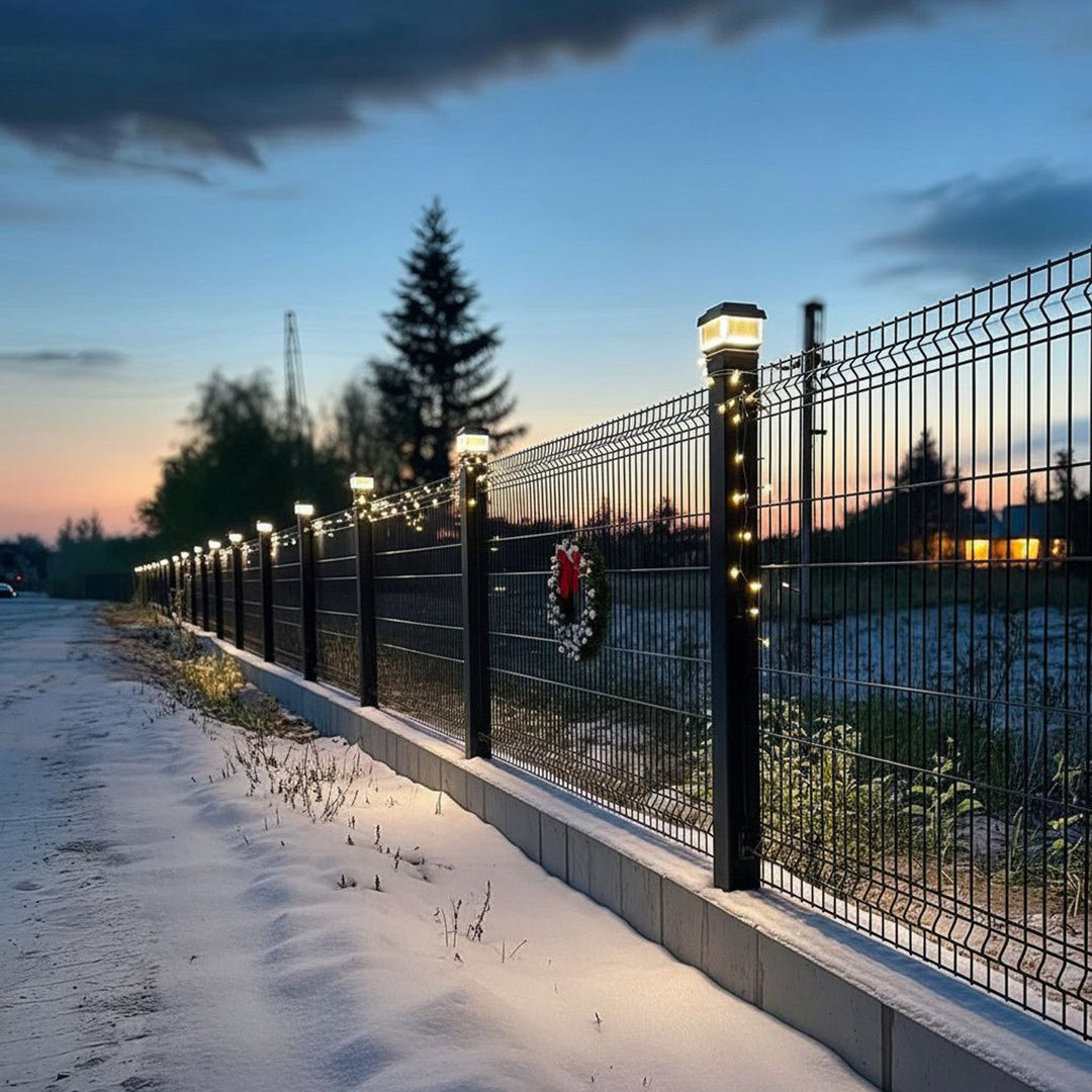 Слънчева лампа за LED стълб 100*100 Greenblue GB128 - покрив тип плик