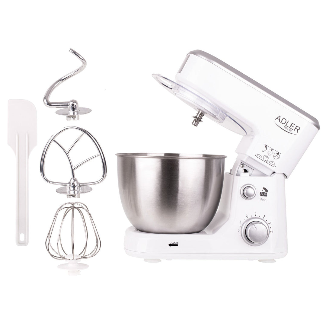 Планетен миксер Adler AD 4216 1000W – 6 работни скорости