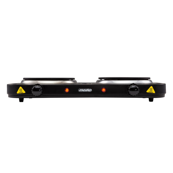 Mesko MS 6509 2000W електрическа печка с двойна котлона и британски щепсел