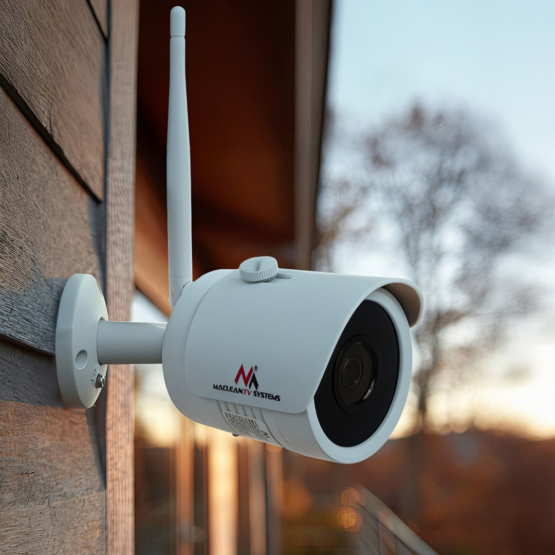 Maclean 5MPx външна WiFi IP мрежова камера, тръбна, 1/2.5" CMOS, H.264/H.264+/H.265/H.265+/JPEG/AVI, Onvif, MCTV-516