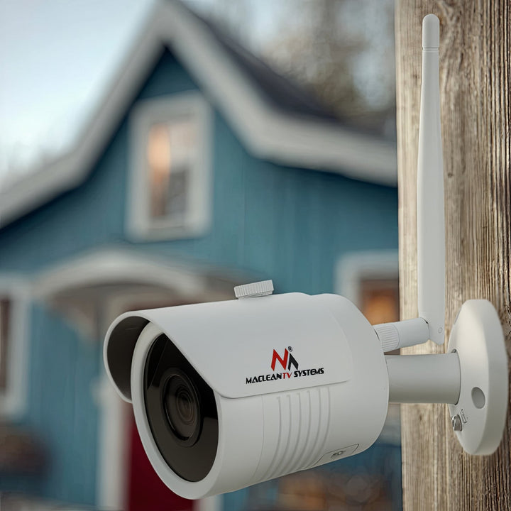 Maclean 5MPx външна WiFi IP мрежова камера, тръбна, 1/2.5" CMOS, H.264/H.264+/H.265/H.265+/JPEG/AVI, Onvif, MCTV-516