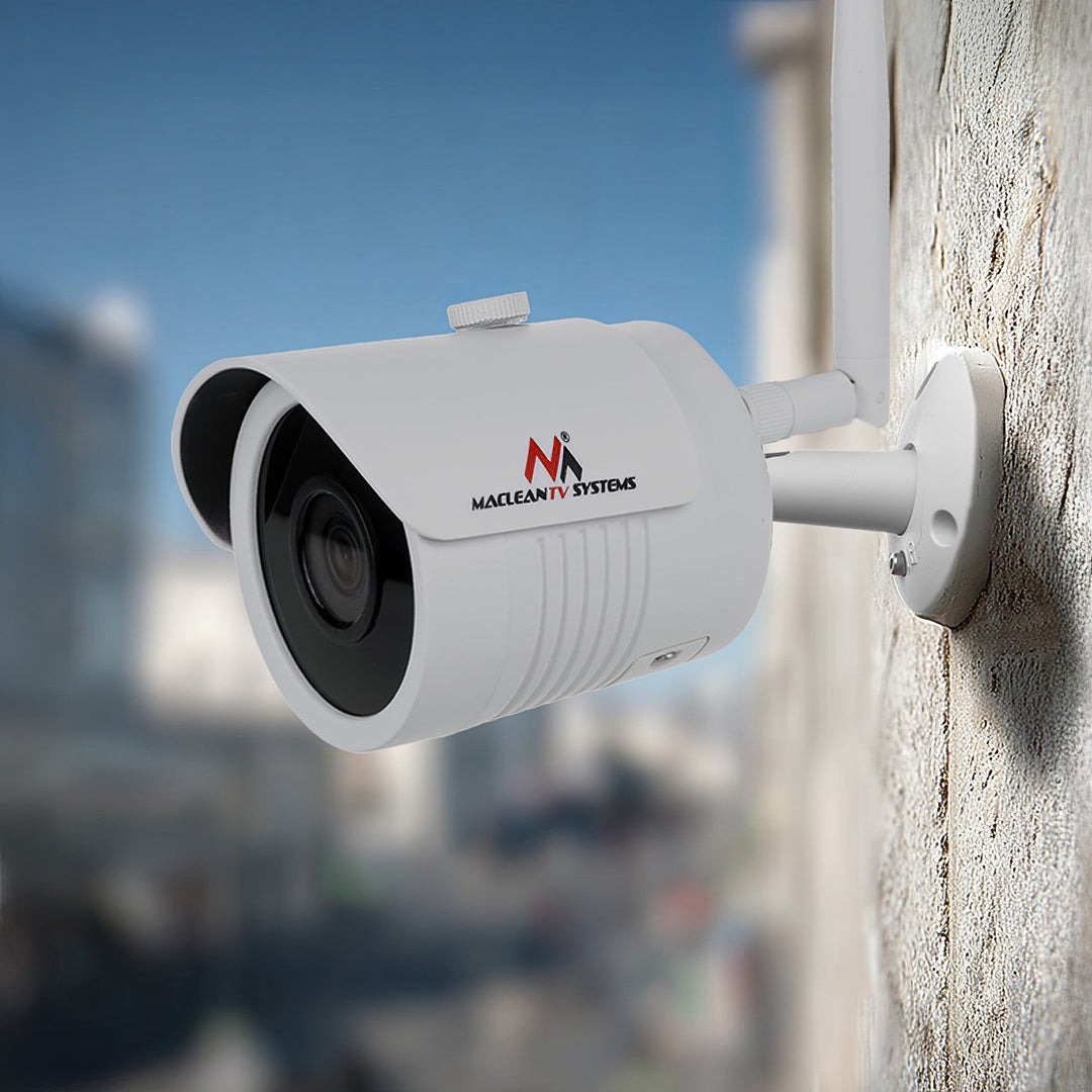 Maclean 5MPx външна WiFi IP мрежова камера, тръбна, 1/2.5" CMOS, H.264/H.264+/H.265/H.265+/JPEG/AVI, Onvif, MCTV-516