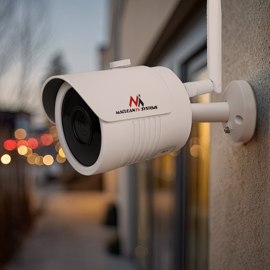 Maclean 5MPx външна WiFi IP мрежова камера, тръбна, 1/2.5" CMOS, H.264/H.264+/H.265/H.265+/JPEG/AVI, Onvif, MCTV-516
