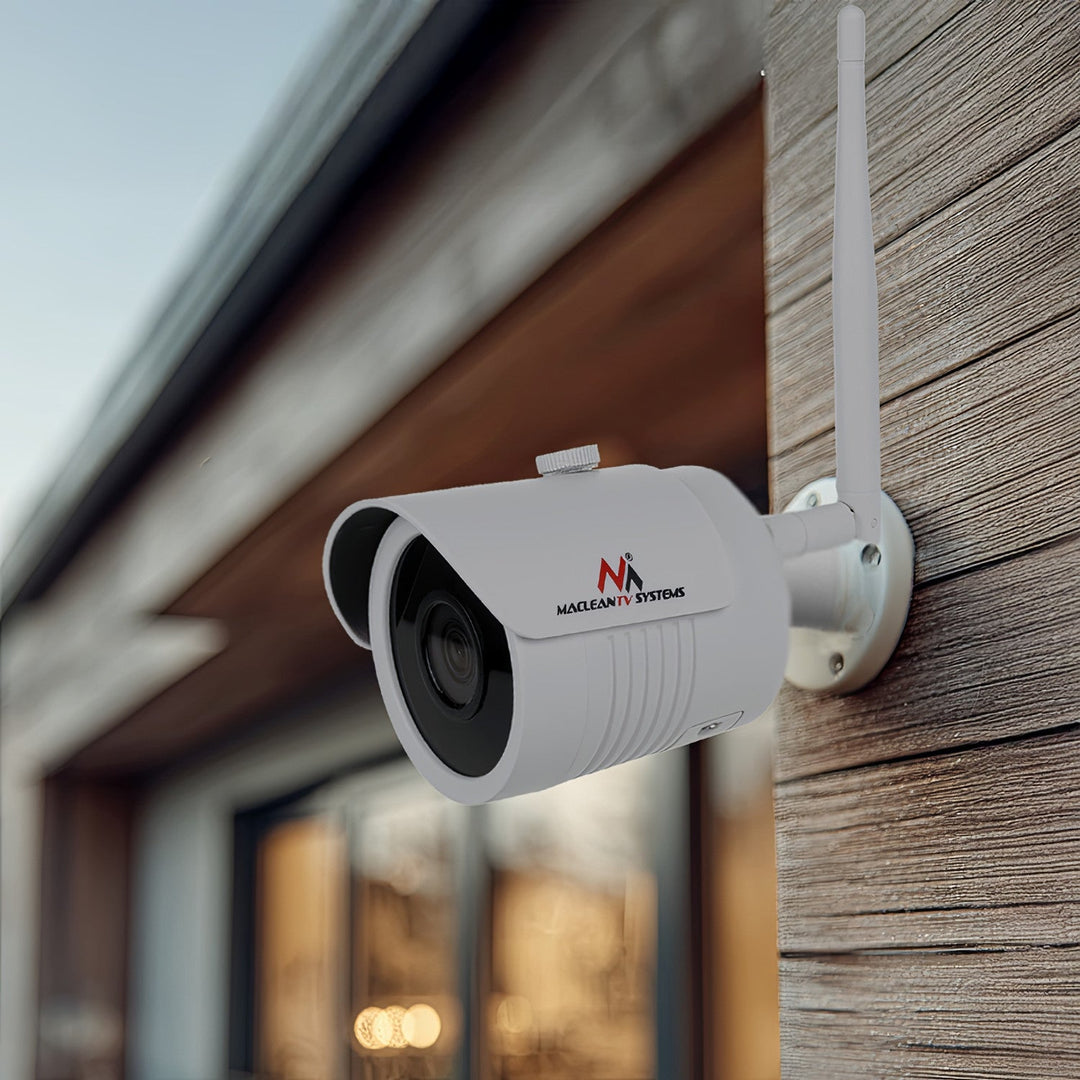 Maclean 5MPx външна WiFi IP мрежова камера, тръбна, 1/2.5" CMOS, H.264/H.264+/H.265/H.265+/JPEG/AVI, Onvif, MCTV-516