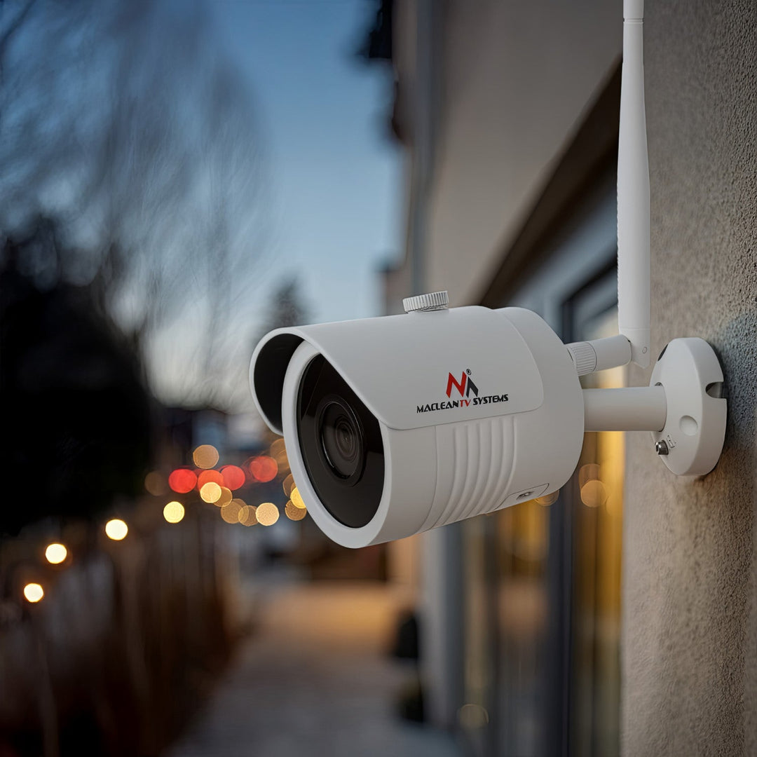 Maclean 5MPx външна WiFi IP мрежова камера, тръбна, 1/2.5" CMOS, H.264/H.264+/H.265/H.265+/JPEG/AVI, Onvif, MCTV-516
