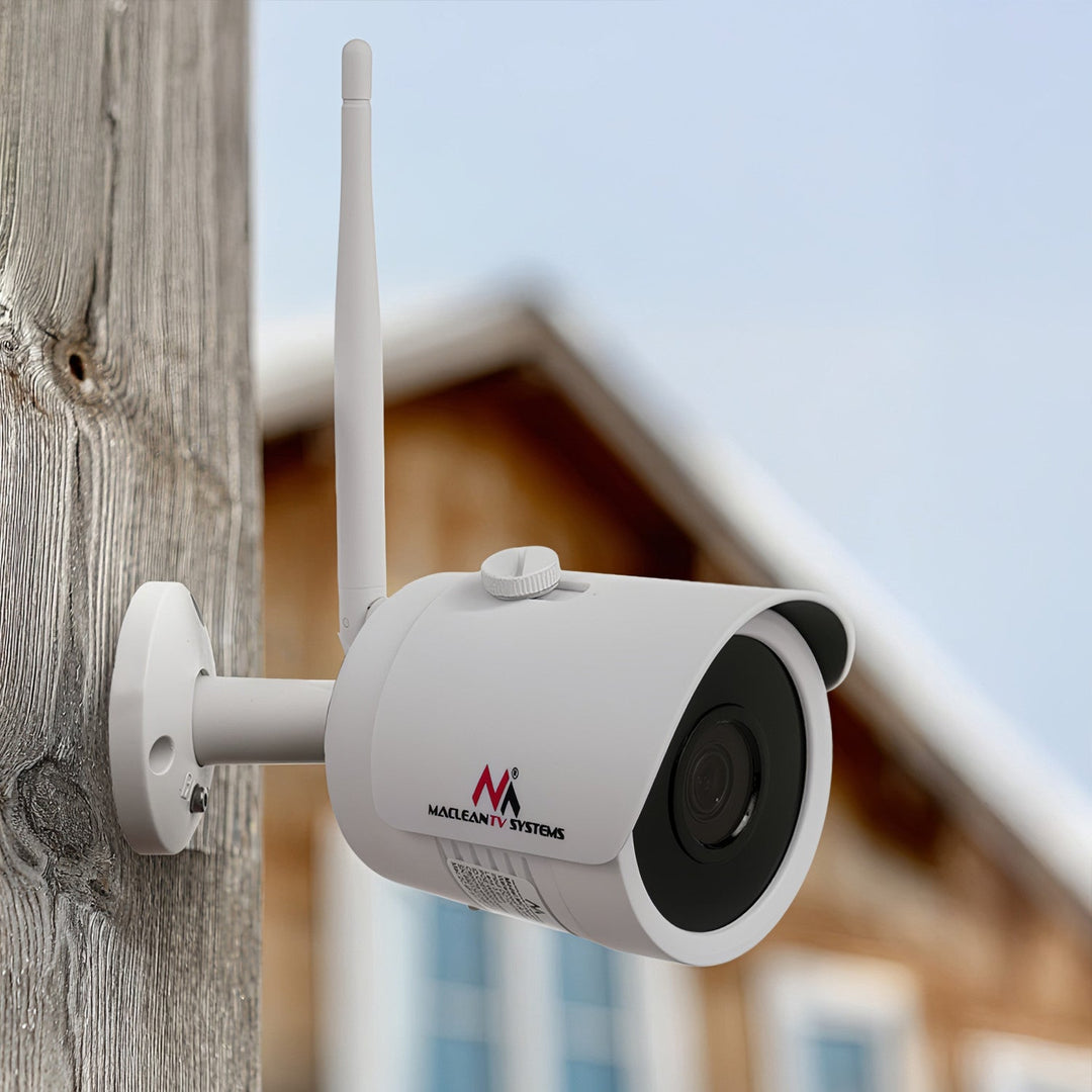 Maclean 5MPx външна WiFi IP мрежова камера, тръбна, 1/2.5" CMOS, H.264/H.264+/H.265/H.265+/JPEG/AVI, Onvif, MCTV-516