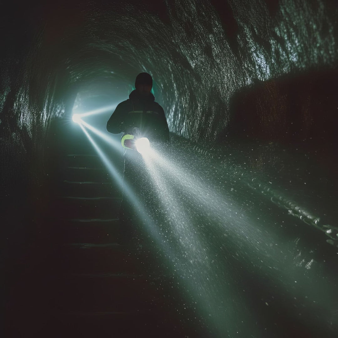 Maclean 3-в-1 LED фенер, функция за презареждане, 3 режима на осветление, 5W XM-L-T6, студено бяло 6500K, 3.7V 3x18650, 4500mAh, MCE345