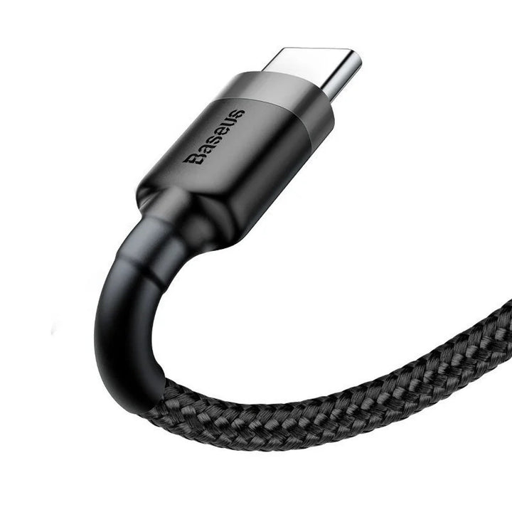 USB кабел - USB-C 3m Baseus Cafule CATKLF-UG1 Quick Charge 2A за бързо зареждане