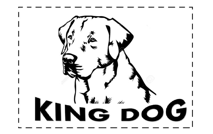 Голямо легло за кучета и котки, 100 x 75, тъмно сиво – Kingdog размер L