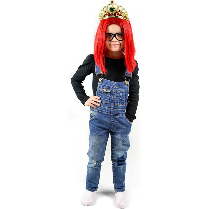 Костюм на Influ Heroes Miss Aga: перука, корона, очила