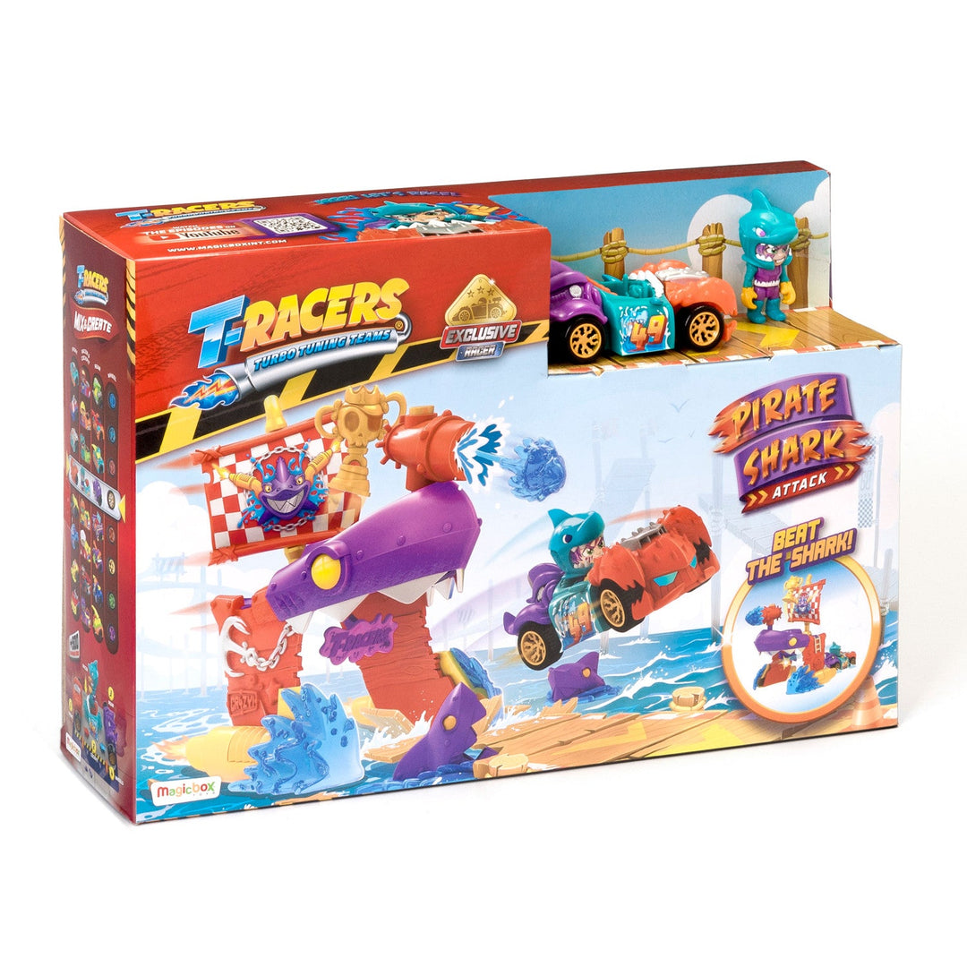 T-Racers Pirate Shark Playset ексклузивно превозно средство