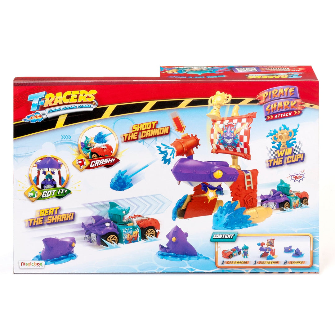 T-Racers Pirate Shark Playset ексклузивно превозно средство