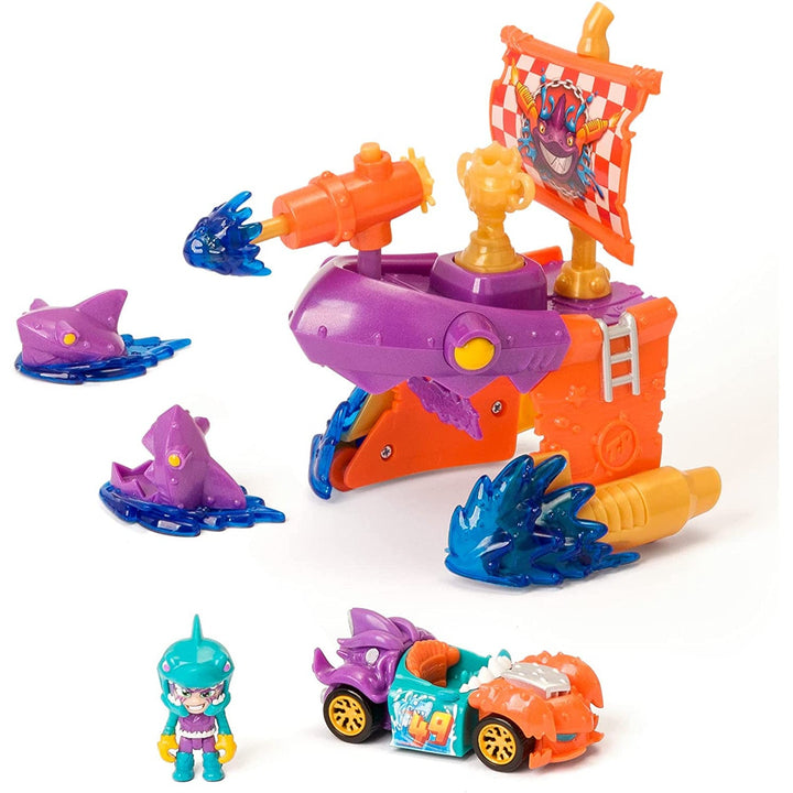T-Racers Pirate Shark Playset ексклузивно превозно средство